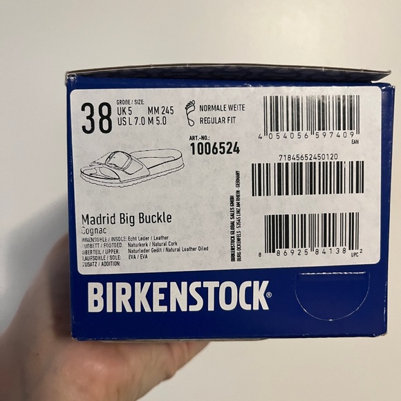 Madrid Big Buckle Cognac - Picture 2 of 3